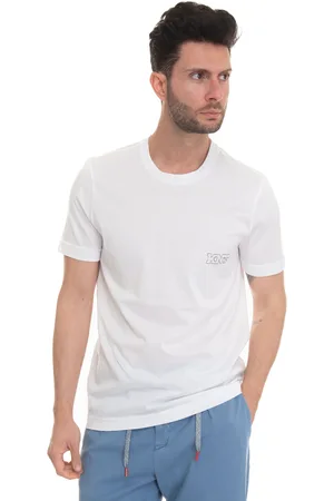 Kiton T-shirt girocollo mezza manica