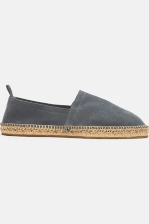 Scarosso Pablo Grey Suede - Uomo Espadrillas - Camoscio 39