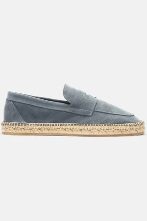 Scarosso Diego Grey Suede - Uomo Espadrillas - Camoscio 39