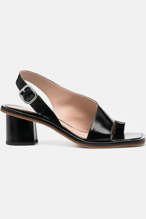 Scarosso Jill Black Patent - Donna Sandali - Vernice 37