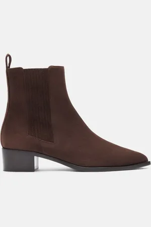 Scarosso Olivia Scamosciata - Donna Chelsea Boots - Camoscio 35