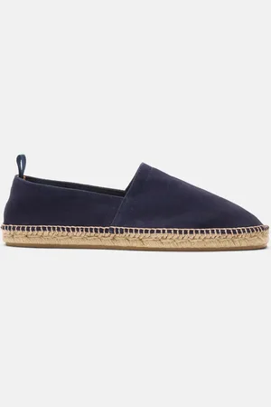 Scarosso Pablo Blue Suede - Uomo Espadrillas - Camoscio 40