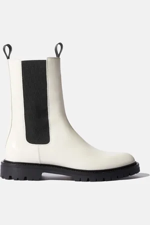 Scarosso Wooster Chalk - Uomo Stivali - Pelle Di Vitello Spazzolata 41,5