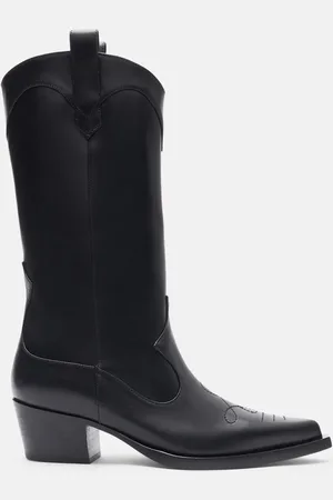Scarosso Dolly Nera - Donna Stivali - Vitello 36