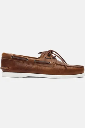 Scarosso Orlando Cigar - Uomo Scarpe Da Barca - Vitello 39