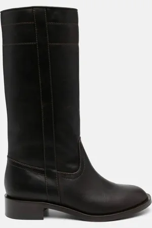 Scarosso Tess Brown - Donna Stivali - Vitello 37