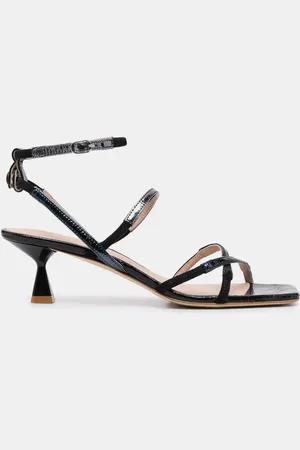 Scarosso Sally Black Metallic - Donna Prima Che Finiscano - Tessuto Metallizzato 37