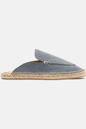 Scarosso Manuel Grey Suede - Uomo Espadrillas - Camoscio 39