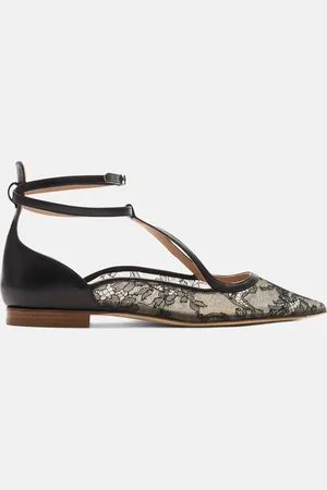 Scarosso Gae Nera Pizzo - Donna Ballerine - Pizzo 35