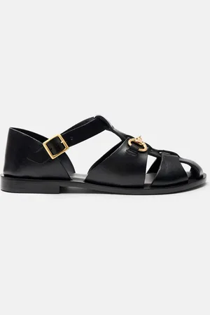 Scarosso Helene Nera - Donna Sandali - Vitello 35