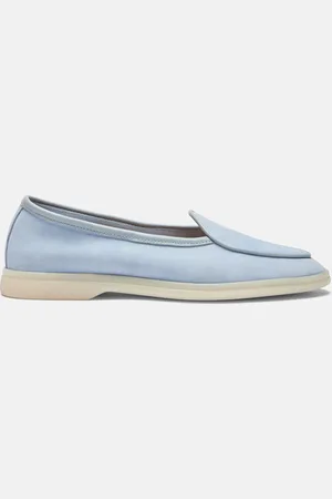 Scarosso Livia Azzurra Scamosciata - Donna Mocassini & Scarpe Basse - Camoscio 35