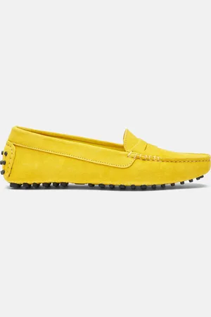 Scarosso Ashley Gialla Scamosciata - Donna Mocassini & Scarpe Basse - Camoscio 35