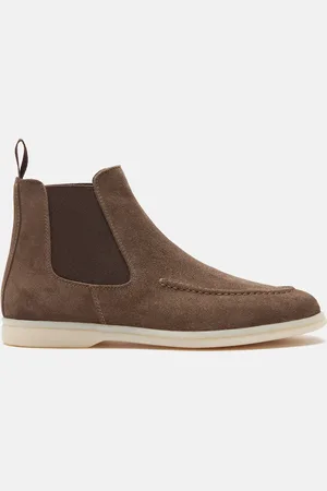 Scarosso Eugenia Scamosciata - Donna Chelsea Boots - Camoscio 35