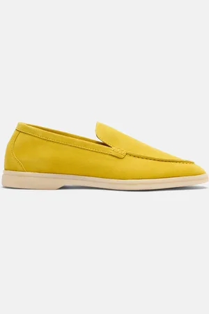 Scarosso Ludovica Gialla Scamosciata - Donna Mocassini & Scarpe Basse - Camoscio 36