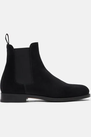 Scarosso Elena Nera Scamosciata - Donna Chelsea Boots - Camoscio 36