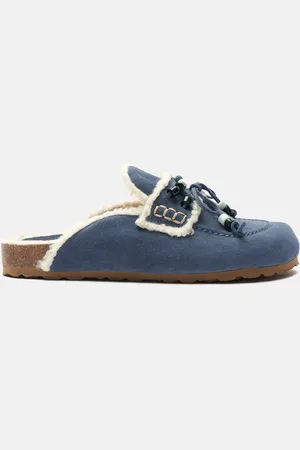 Scarosso Gita Blu Notte - Donna Mocassini & Scarpe Basse - Camoscio 35
