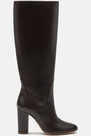 Scarosso Jessy Marrone Scuro - Donna Stivali - Vitello 35
