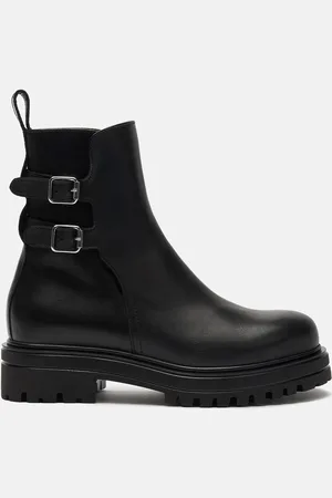 Scarosso Marianna Nera - Donna Jodhpur Boots - Vitello 35