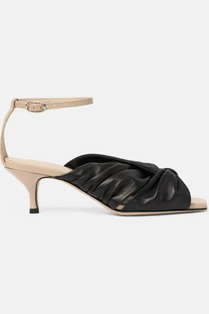 Scarosso Knot Black - Donna Sandali - Vitello 35