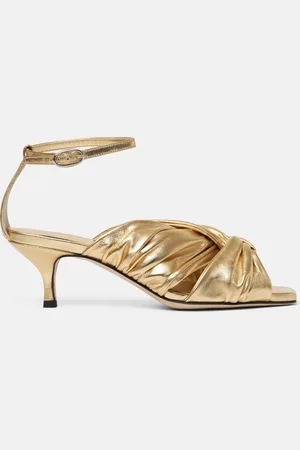 Scarosso Knot Gold - Donna Sandali - Vitello 35