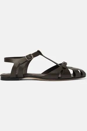 Scarosso Gala Dark Brown - Donna Sandali - Vitello 35