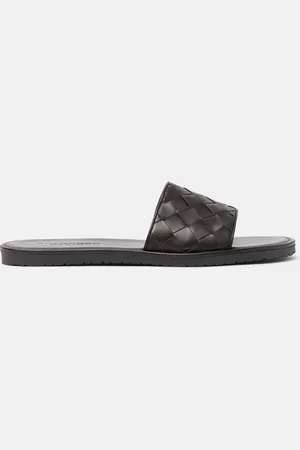 Scarosso Ulisse Dark Brown Woven - Uomo Sandali - Vitello 39