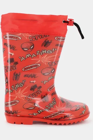SPIDERMAN Pioggia-neve-Scarpe da Bambino