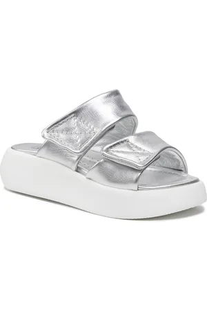 Scholl Ciabatte - Boca 2 Straps MF30010 1057 Silver