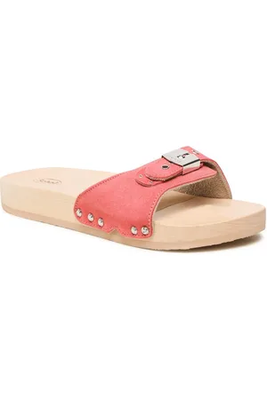 Scholl Ciabatte - PESCURA FLAT FLEX Coral 1209