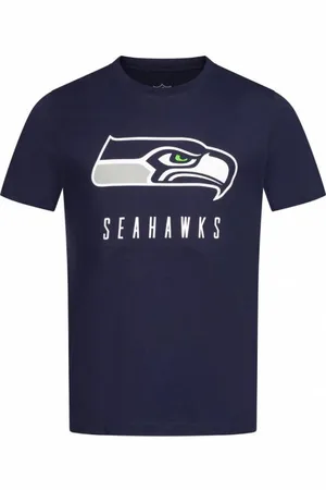 Fanatics Seattle Seahawks NFL Uomo T-shirt 1108M-NVY-SES-SSE