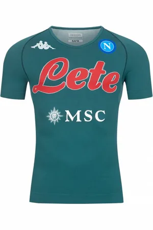 Kappa SSC Napoli Uomo Funzionale Maglia per l