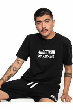 HIDETOSHI WAKASHIMA "1st" Uomo T-shirt oversize