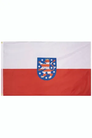 MUWO Turingia "Deutschland" Bandiera 90x150cm