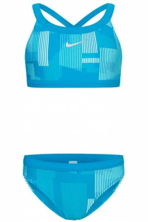 Nike Due pezzi farfalla Bambina Costume da bagno intero 344415-417
