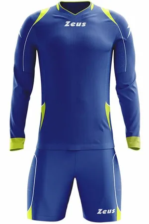 Zeus Paros Set da portiere Maglia a maniche lunghe con pantaloncini neon giallo