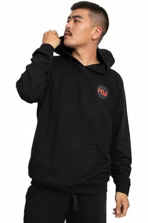 HIDETOSHI WAKASHIMA "1st" Uomo Felpa con cappuccio oversize