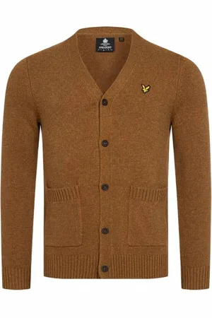 Lyle & Scott Lyle & Scott Blend Cardigan Uomo Cardigan da lana KN1458V-W158