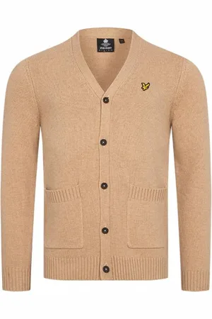 Lyle & Scott Lyle & Scott Blend Cardigan Uomo Cardigan da lana KN1458V-W156