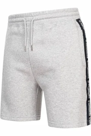 Lambretta Taped Fleece Uomo Pantaloncini in felpa SS7178-GRY MARL