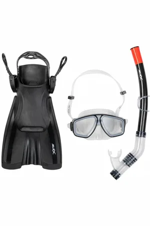 Jelex Deepsea Set di boccaglio con pinne
