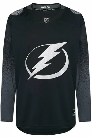 Fanatics Fulmine di Tampa Bay NHL Uomo Maglia 879MTBLX2GKBWX