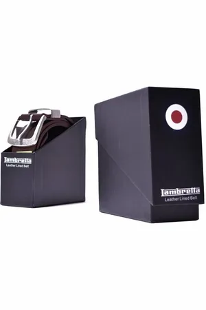 Lambretta Foderato in pelle Cintura LAM009