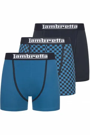Lambretta Multi Uomo Boxer Set da 3 SS1061-NAVY