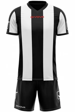 Givova Set da calcio Maglietta con Shorts Kit Catalano Bianco /