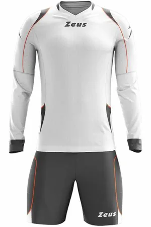 Zeus Paros Set da portiere Maglia a maniche lunghe con pantaloncini grigio