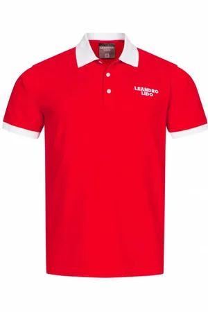 LEANDRO LIDO "Pallacanestro" Uomo Polo -bianco