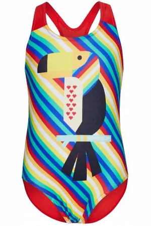 Speedo Essential Allover Tucan Baby / Bambini Costume da bagno intero 68-07970D817
