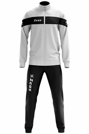 Zeus Tuta Apollo Uomo Completo sportivo bianco