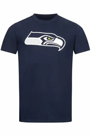 Fanatics Seattle Seahawks NFL Uomo T-shirt 2177M-NVY-SSE-1AD