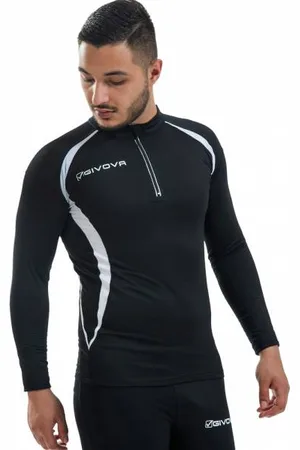 Givova 1/2 zip Uomo Maglia da running LR05-0010
